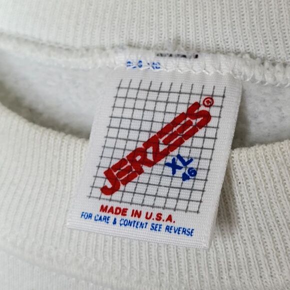 Vintage 80s Pennzoil Motorsport Rick Mears Racing Sweatshirt Size XL - Picture 6 of 15